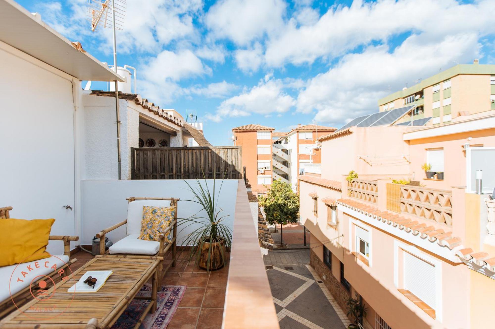 Colourful Fisher House Pulpito In El Palo! - Tcm Málaga Dış mekan fotoğraf